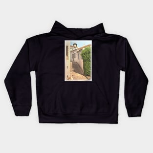 A Village Lane in Portugal Kids Hoodie